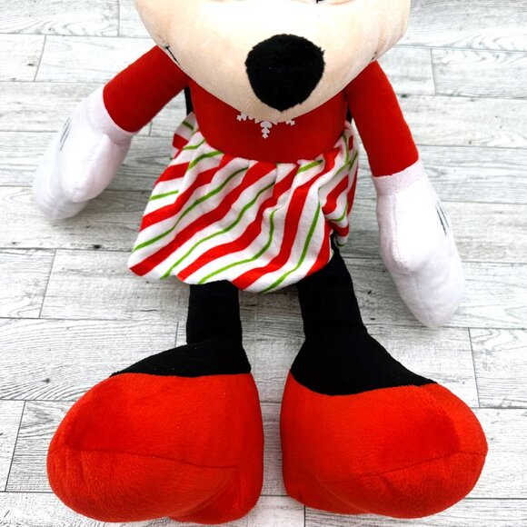 Brand New Disney 22" Minnie Mouse Christmas Plush Toy - Picture 3 of 9